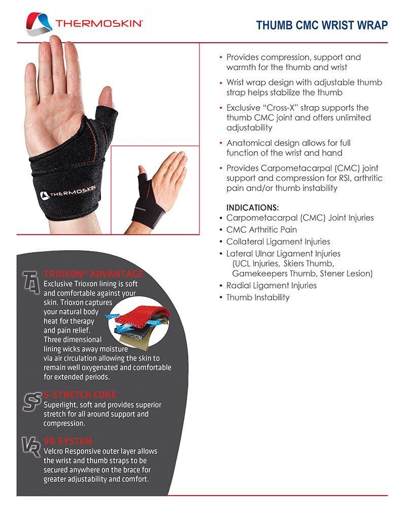 Picture of Thermoskin Sport Thumb Adjustable Brace