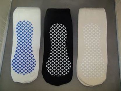 Picture of Diabetic Slipper Socks with Gripper Soles
