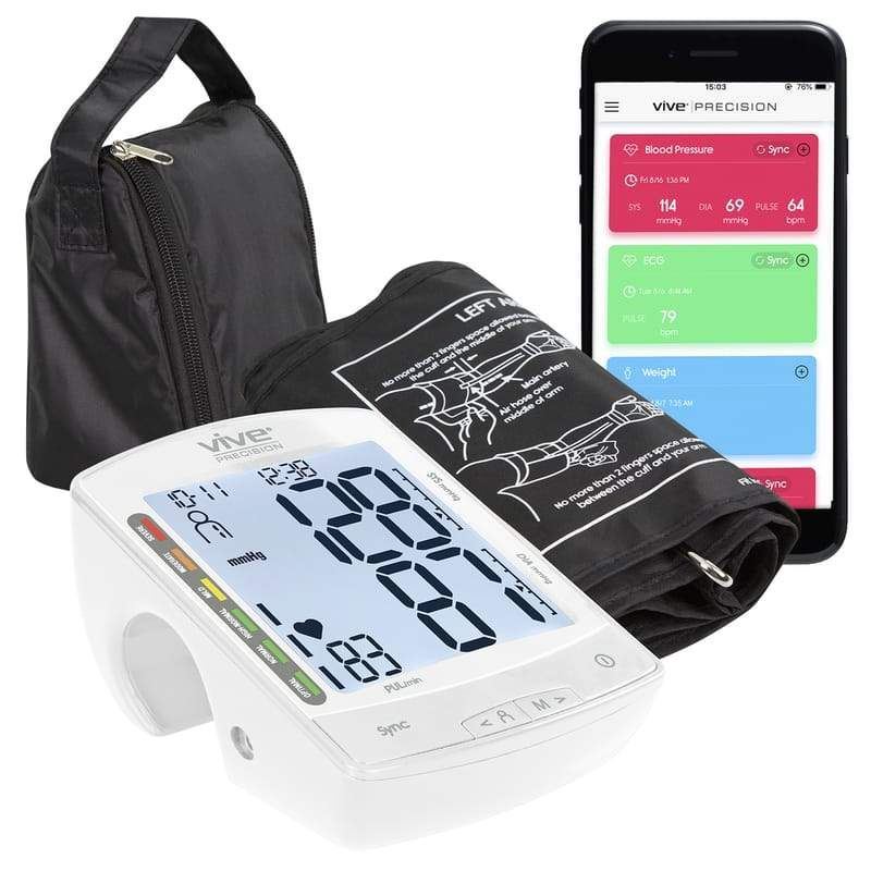 Picture of Blood Pressure Monitor Compatible with Smart Devices