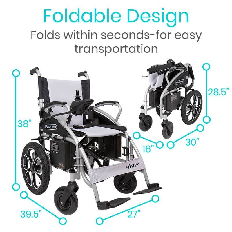 Picture of Compact Power Wheelchair - Foldable Long Range Transport Aid