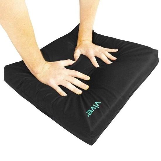 Picture of Wheelchair Gel Seat Cushion - Back Support Comfort and Pain Relief