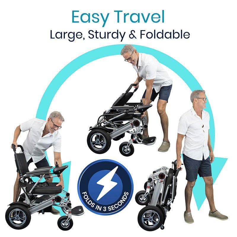 Picture of Power Wheelchair - Foldable Long Range Transport Aid