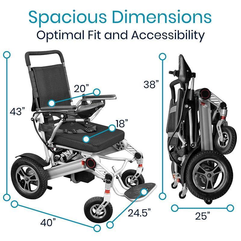 Picture of Power Wheelchair - Foldable Long Range Transport Aid