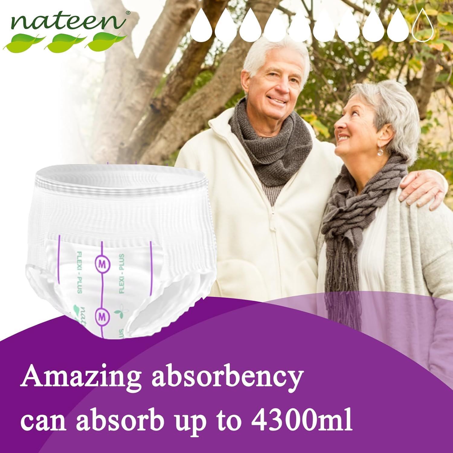 Picture of Nateen Adult Disposable Underwear