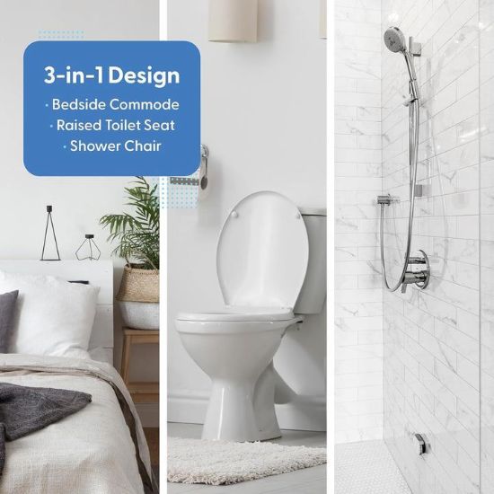 Picture of Journey SoftSecure Uplift Toilet Assist Commode